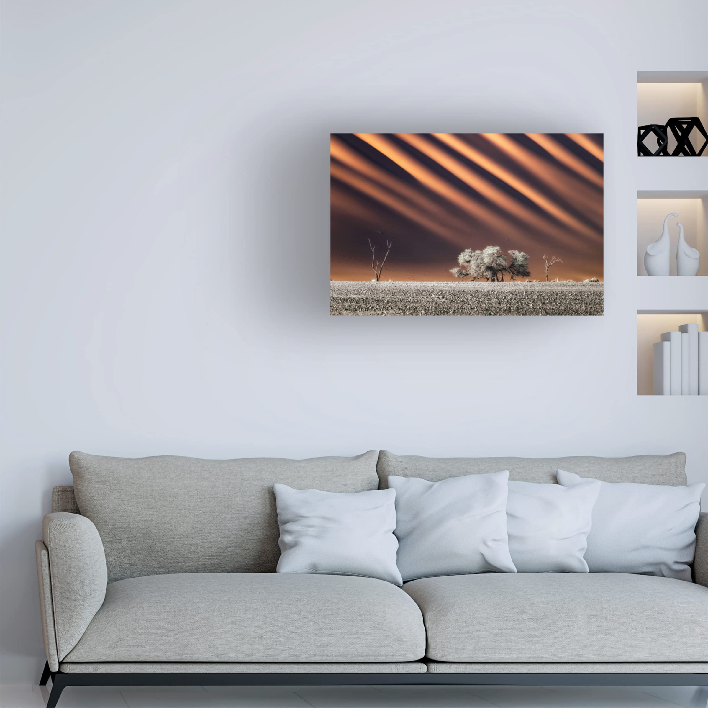 Trademark Fine Art 'Another View Of The Famous Object' Canvas Wall Art by Dima Chatrov - Perfect for Living Room, Bedroom & Office Decor