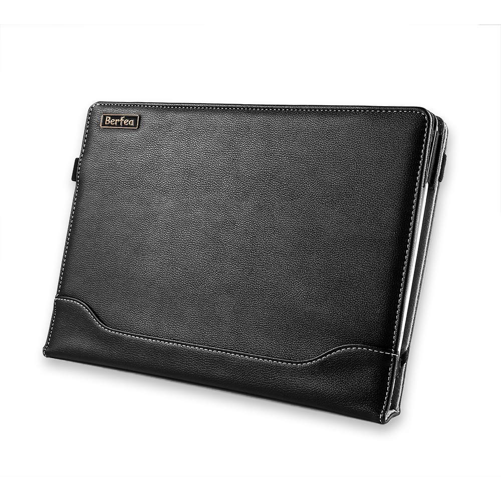 Premium PU Leather Laptop Case for Lenovo ThinkPad X1 Extreme Gen 3 (15.6 Inch) - Shockproof Hard Shell Protective Cover with Stand Feature | Perfect for Business Travel, Office & School Use
