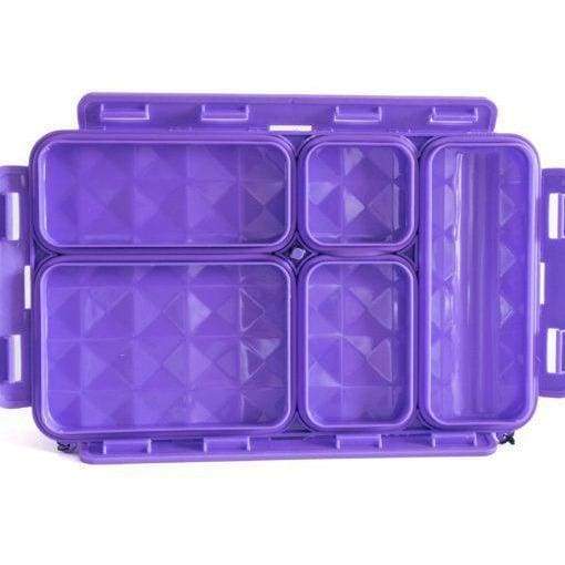 Eco-Friendly Large Insulated Lunch Box - Purple, Perfect for Work, School & Picnics | BPA-Free & Leak-Proof