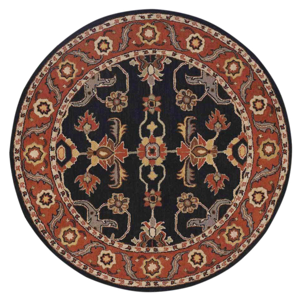 Luxury Dabir Hand Tufted Wool Area Rug - Soft & Durable Living Room Carpet for Bedroom, Office Decor - Perfect for Home, Apartment & Workspace