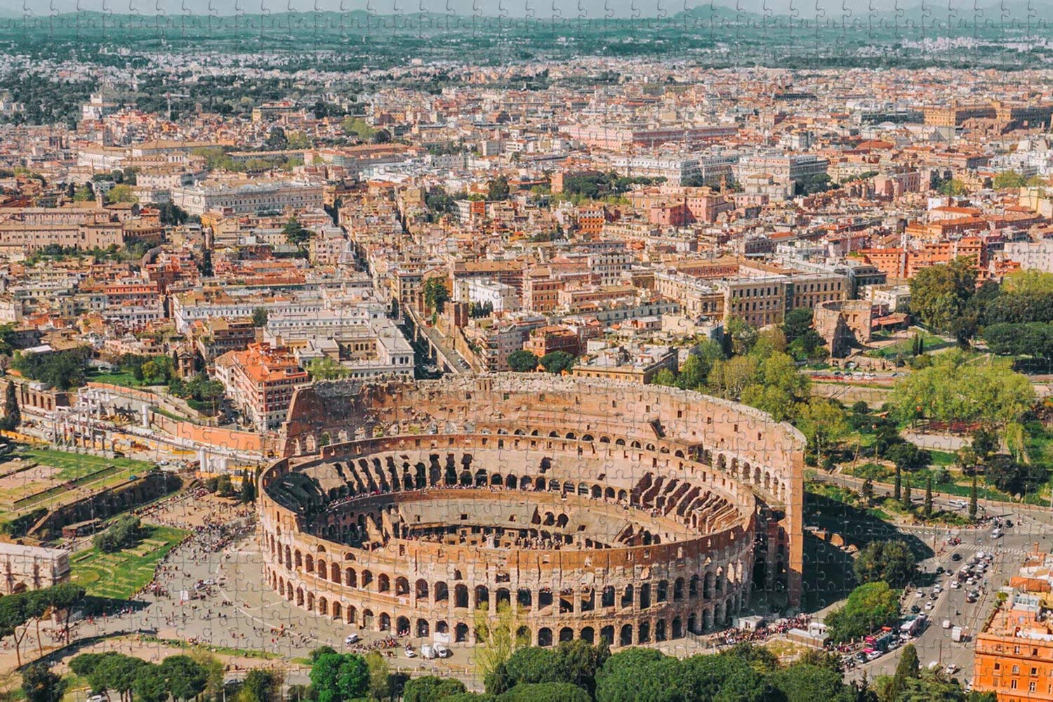 1000-Piece Jigsaw Puzzle of Italy's Colosseum in Rome - Challenging Adult Puzzle for Travel Lovers & Home Decor | Perfect Gift for Puzzle Enthusiasts & Souvenir Collectors