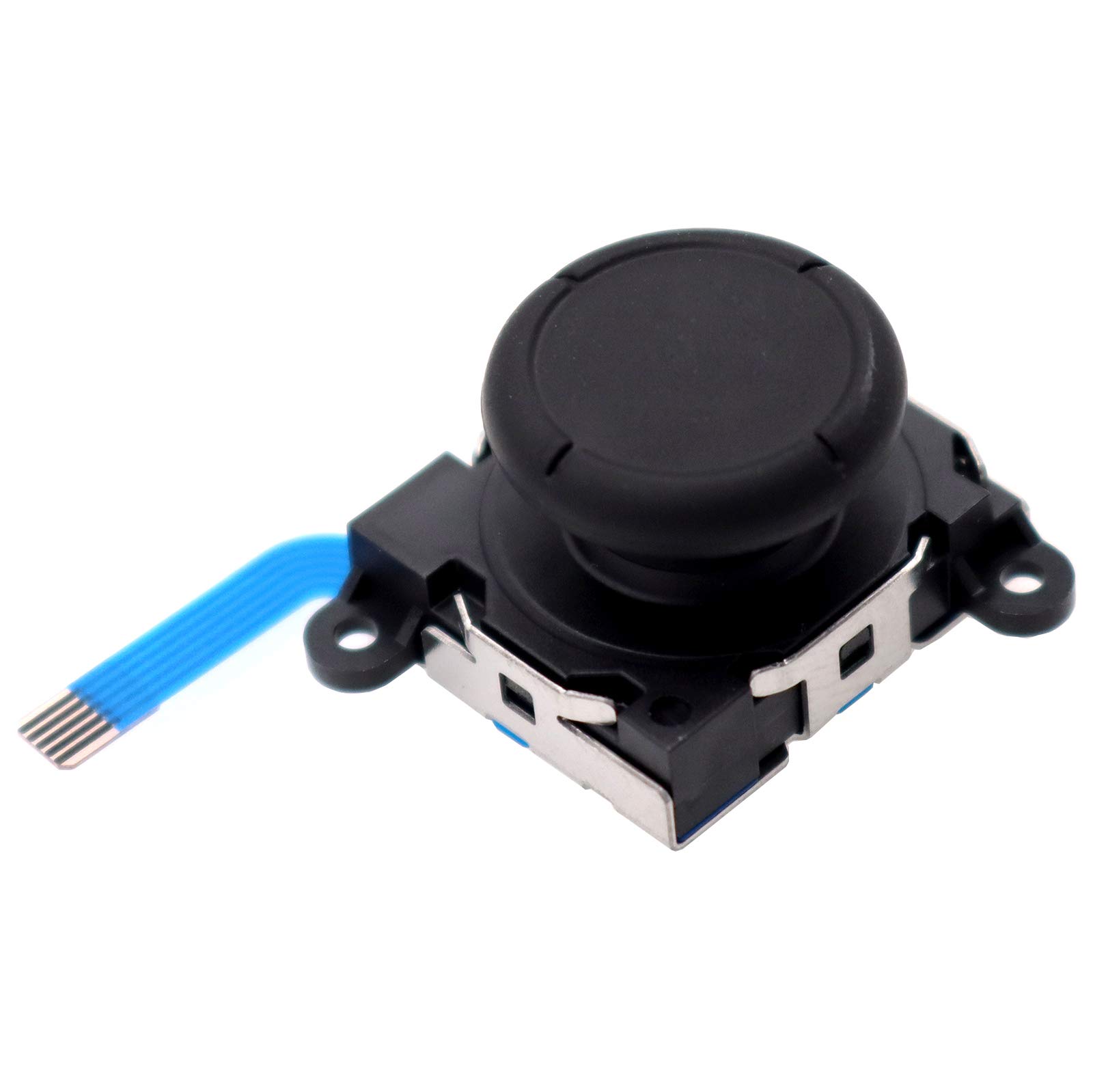 2-Pack Left & Right Analog Thumbstick Joystick Button Module with Reinforced H-Metal for Nintendo Switch Joy-Con Replacement (2020 Upgraded Version) - Perfect for Gaming, DIY Repairs & Controller Maintenance
