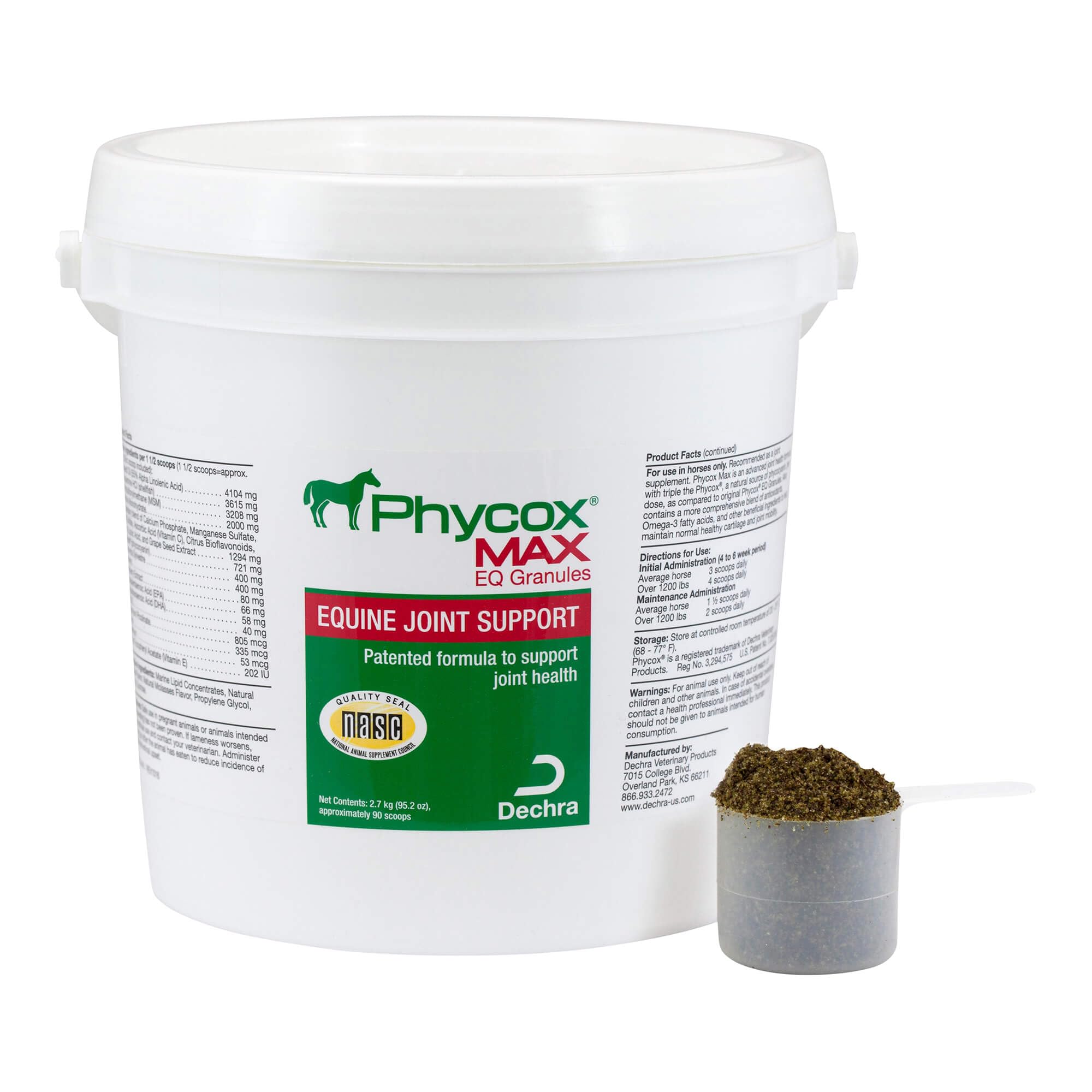 EQ Joint Supplement Granules for Horses - 2880 Gram (6.35 lbs) | Supports Healthy Joints & Mobility | Ideal for Senior Horses & Performance Equines