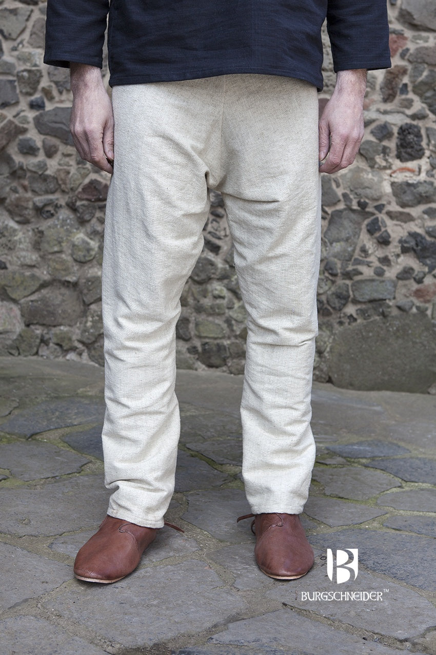 Thorsberg Viking Pants - Authentic Ragnar Hemp Trousers for LARP, Reenactment & Medieval Cosplay