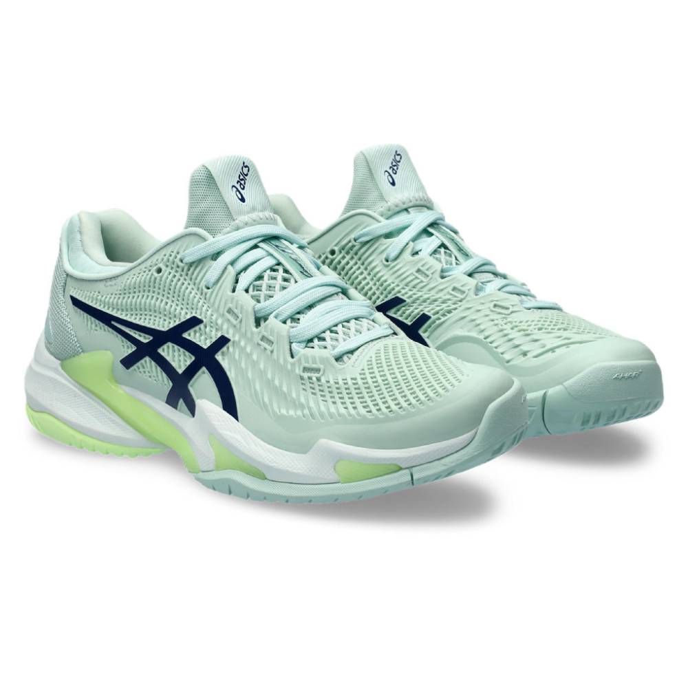ASICS Court FF 3 Women's Tennis Shoes - Pale Blue/Blue Expanse | High-Performance Indoor & Outdoor Court Shoes for Women | Perfect for Tennis, Pickleball & Badminton Players