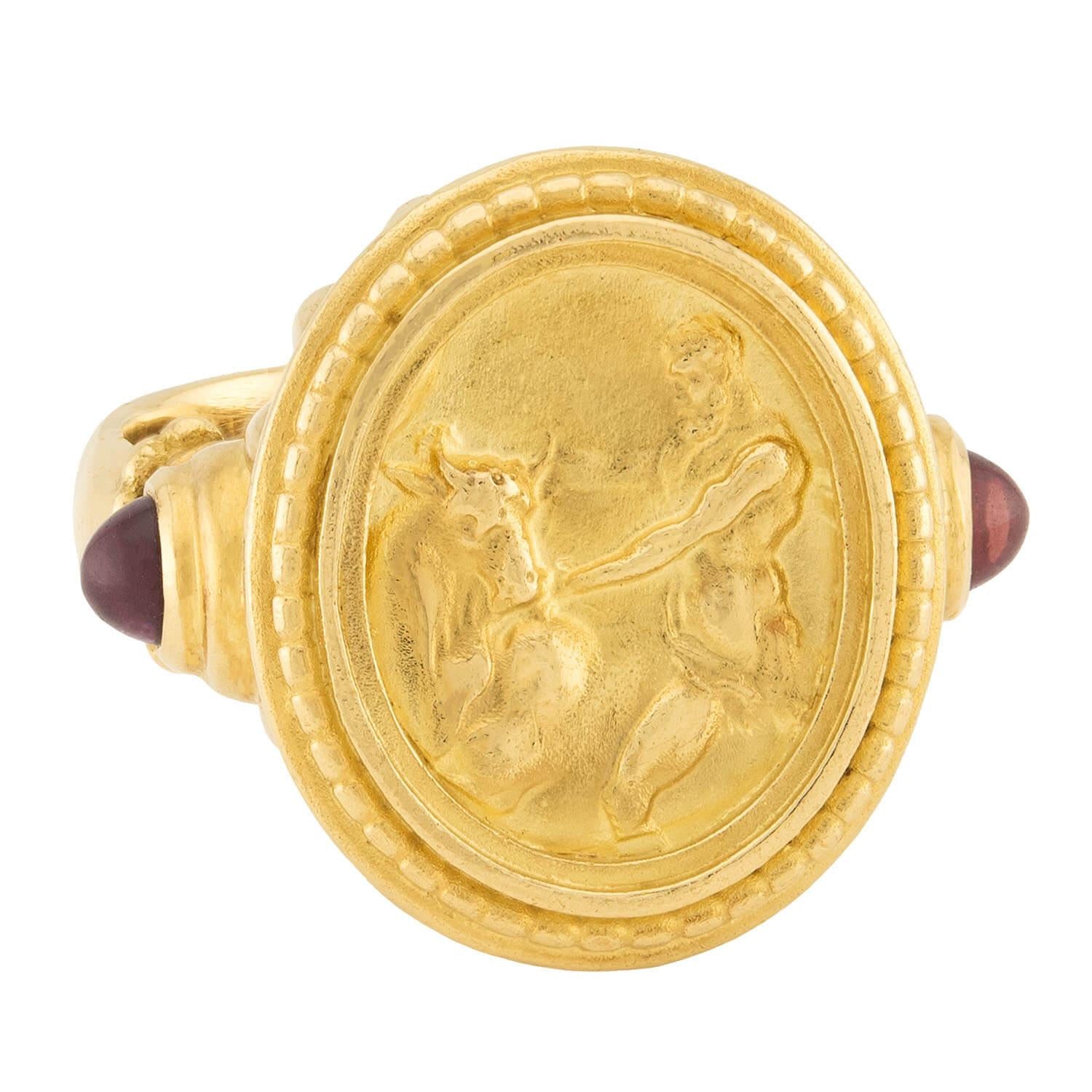18K Gold Tourmaline Ring for Women - Luxury Handmade Gemstone Jewelry - Elegant Gift for Birthday, Anniversary & Special Occasions