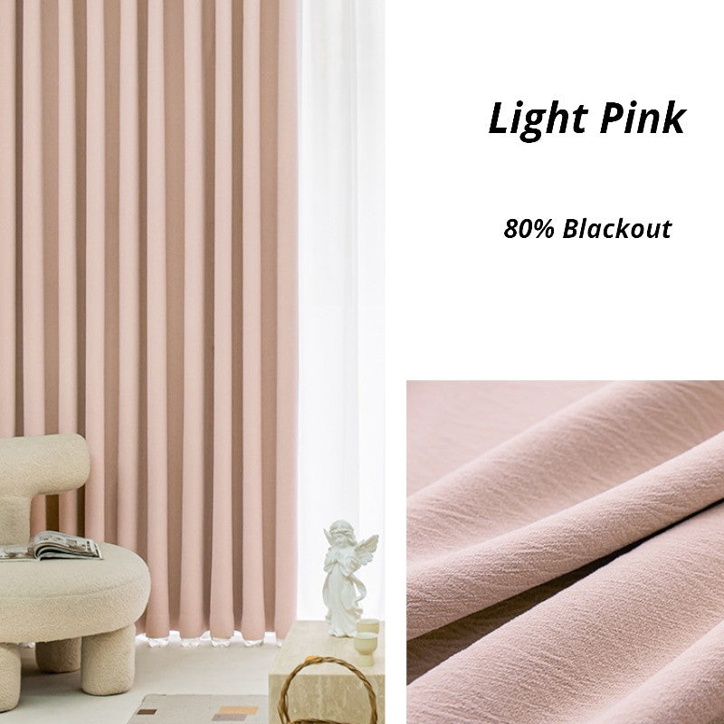 Anabella Jacquard Textured Blackout Curtains for Bedroom - Thermal Insulated Room Darkening Drapes for Better Sleep & Energy Efficiency