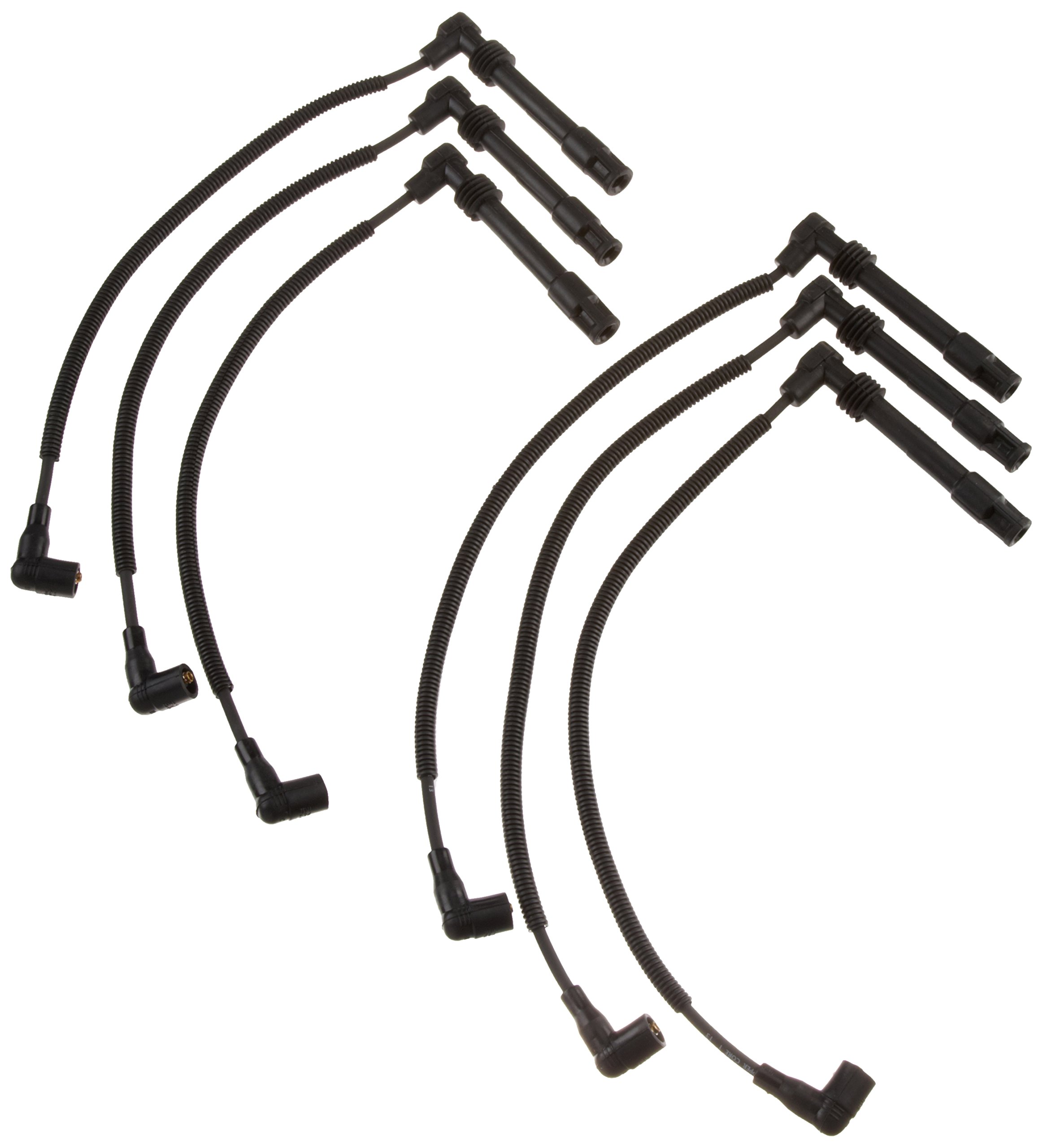 High-Performance 27702 Spark Plug Wire Set for Cars, Trucks & SUVs - Durable Ignition Wires for Smooth Engine Performance - Ideal for DIY Auto Repair & Maintenance