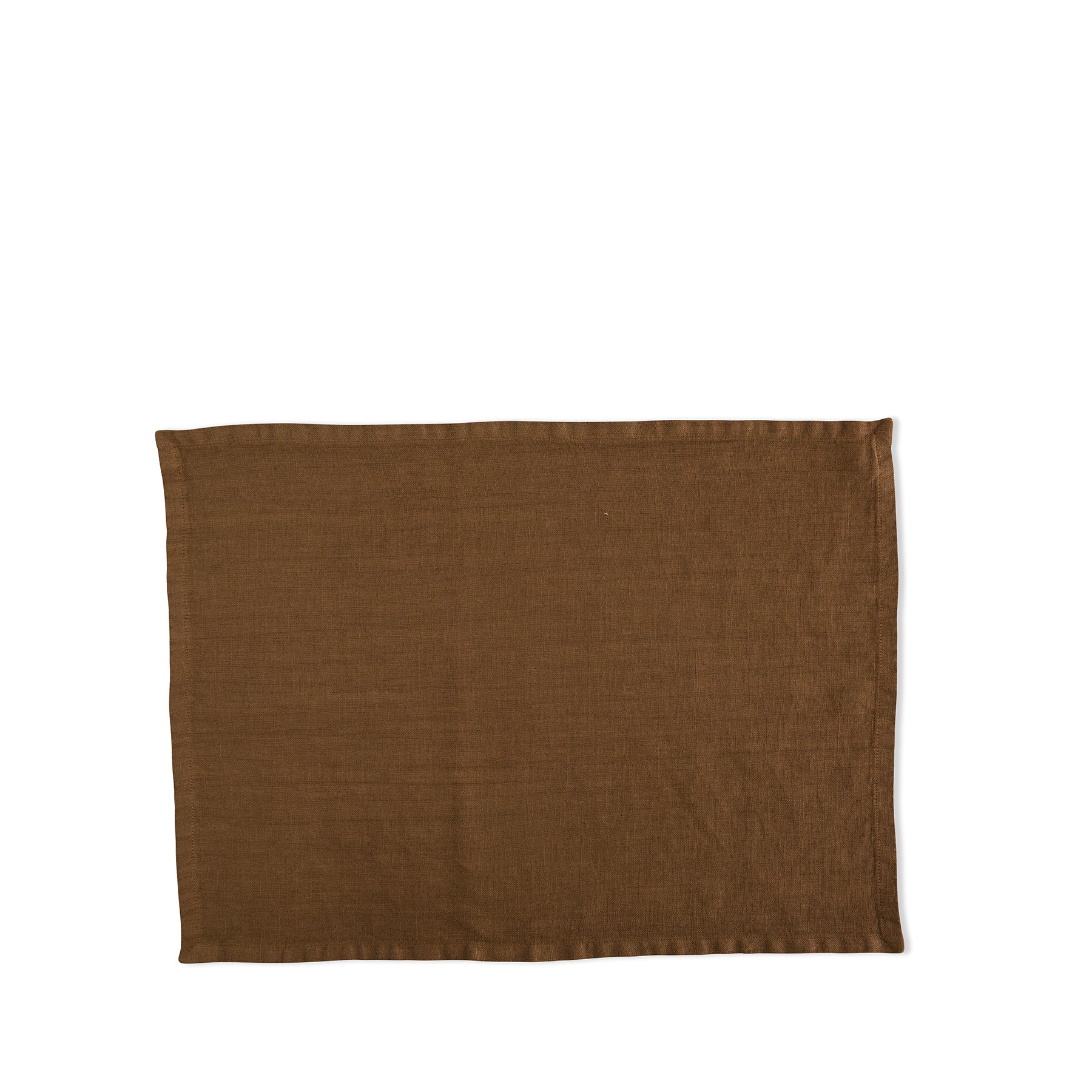 Russet Brown Tela Placemat Set of 4 - Premium Woven Table Mats for Dining, Kitchen, or Party Decor - Durable & Stylish Home Tableware Accessories