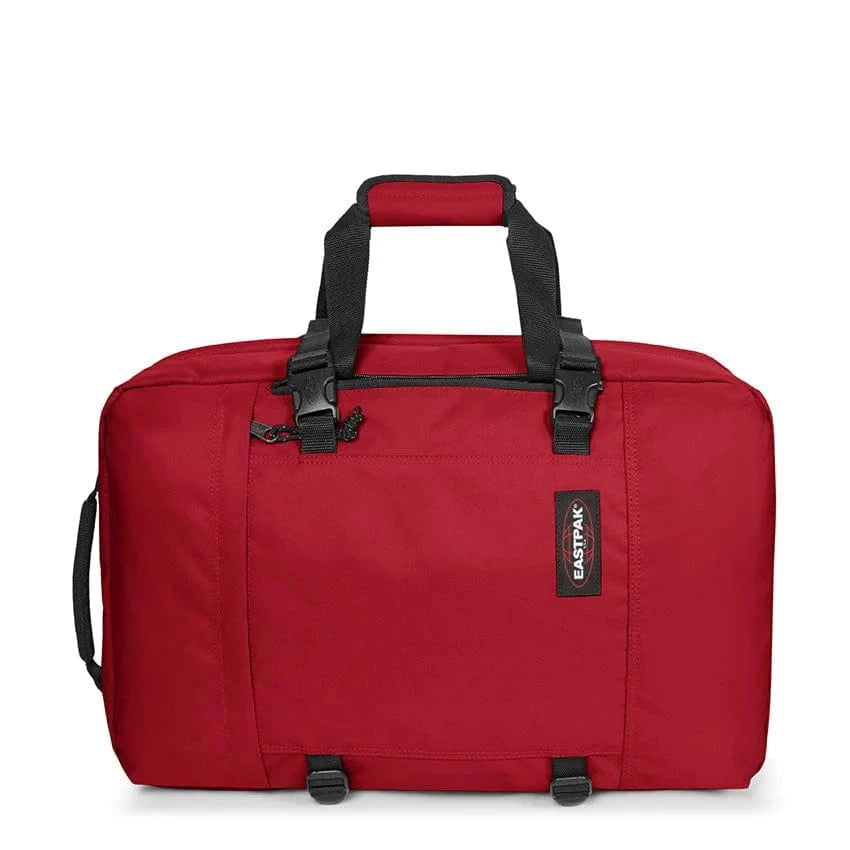 Eastpak Travelpack Backpack - Durable & Stylish Scarlet Red Carry-On for Travel, Work & School | Perfect for Commuting, Business Trips & College Students