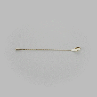 Premium Gold Plated Stainless Steel Belicoso Bar Spoon - 12