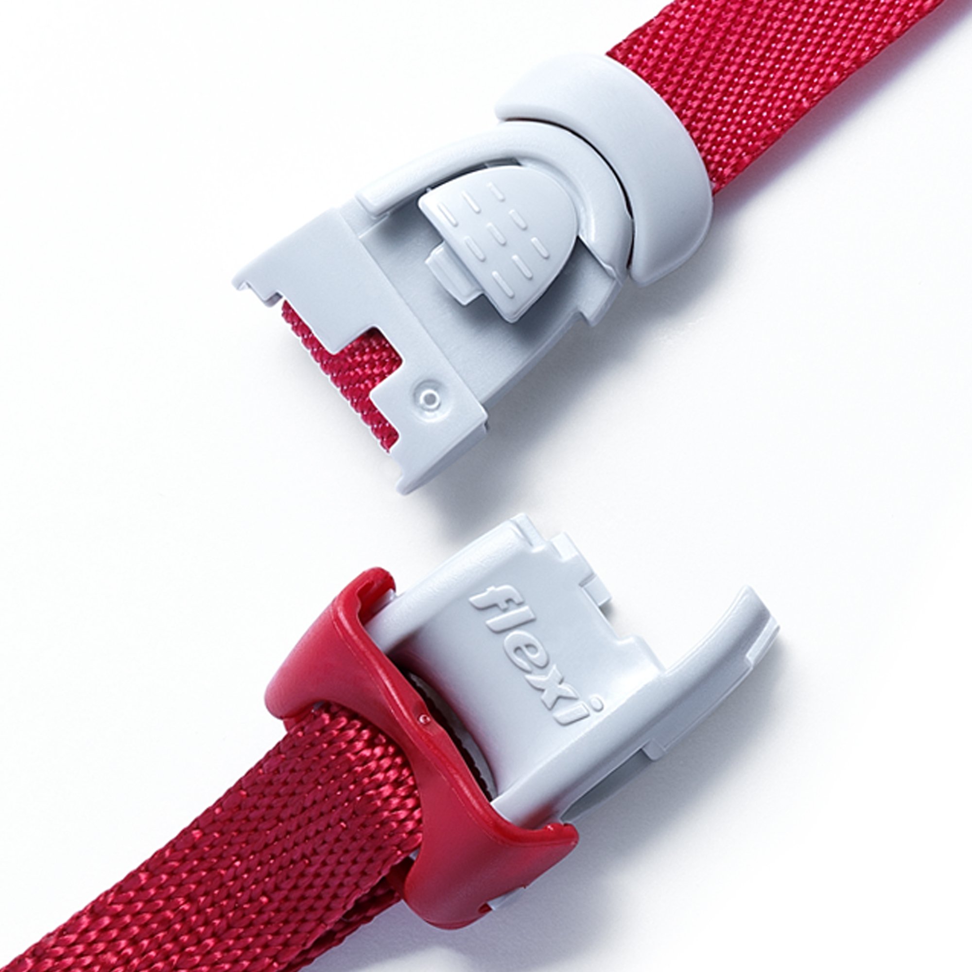 Flexi Vario Duo Belt - Adjustable Waist Belt for Men & Women, Small Size, Red - Perfect for Travel, Hiking, and Everyday Wear