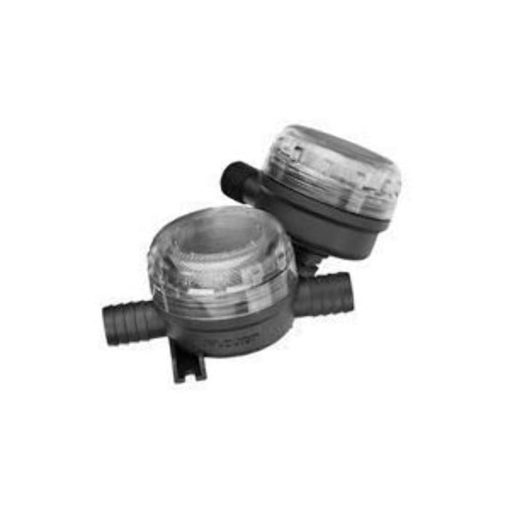 Jabsco 44070 Replacement In-Line Threaded Strainer Bowl - Marine Water System Filter for Boats, Yachts & RVs - Durable Stainless Steel Mesh for Clean Water Supply