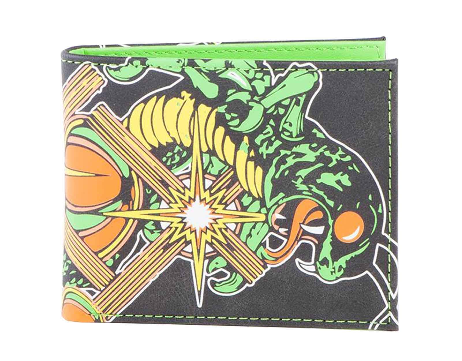 Official Atari Centipede Logo Men's Bifold Wallet - Retro Gaming Accessory for Arcade Lovers & Collectors - Perfect for Everyday Use, Gamer Gifts and Nostalgic Fashion