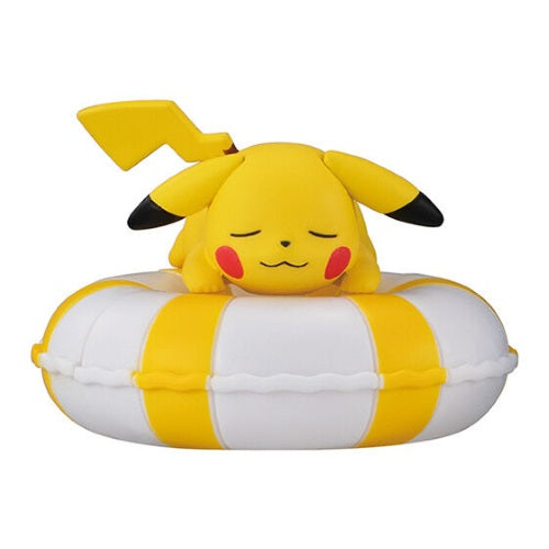 Bandai Pokemon Puka Puka Floating Ring Vol. 02 - 2 Inch Mini Collectible Figure for Bath Toys, Pool Floats & Kids Decor | Official Pokemon Merchandise