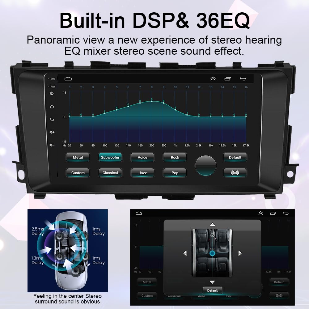 **Android 13 Car Stereo for Nissan Altima 2013-2018 | 9