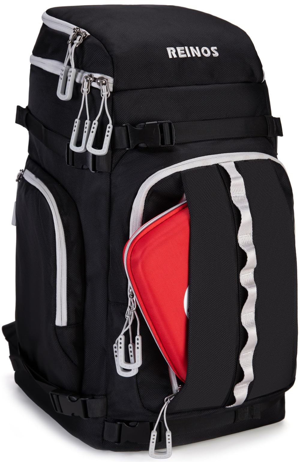 Durable 60L Ski Boot Backpack - Water-Resistant Snow Gear Bag for Boots & Helmet | Travel & Snowboarding