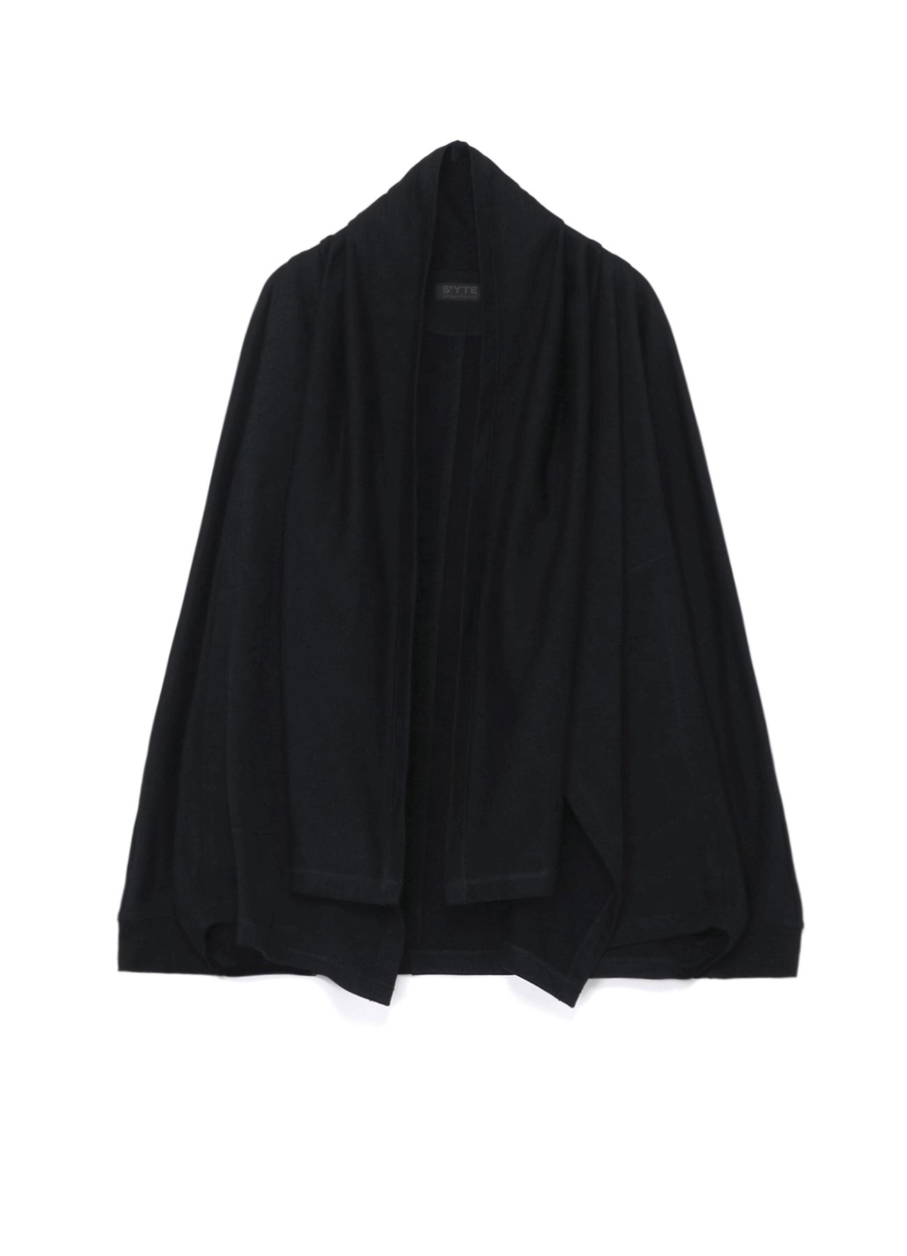 Soft Cotton Fleece Dolman Sleeve Cardigan with Stole Collar - Cozy Loungewear for Women | Perfect for Home, Office & Casual Outings