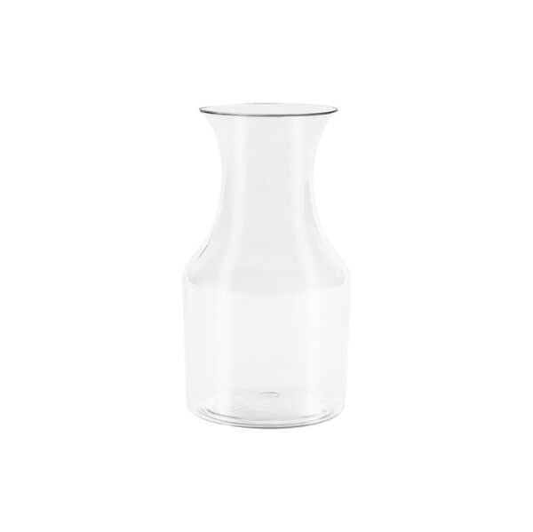 7.5 oz Clear Mini Pitchers - 6 Pack | Perfect for Juice, Milk, Cocktails & Small Beverages | BPA-Free Plastic Drinkware for Parties, Restaurants & Home Use