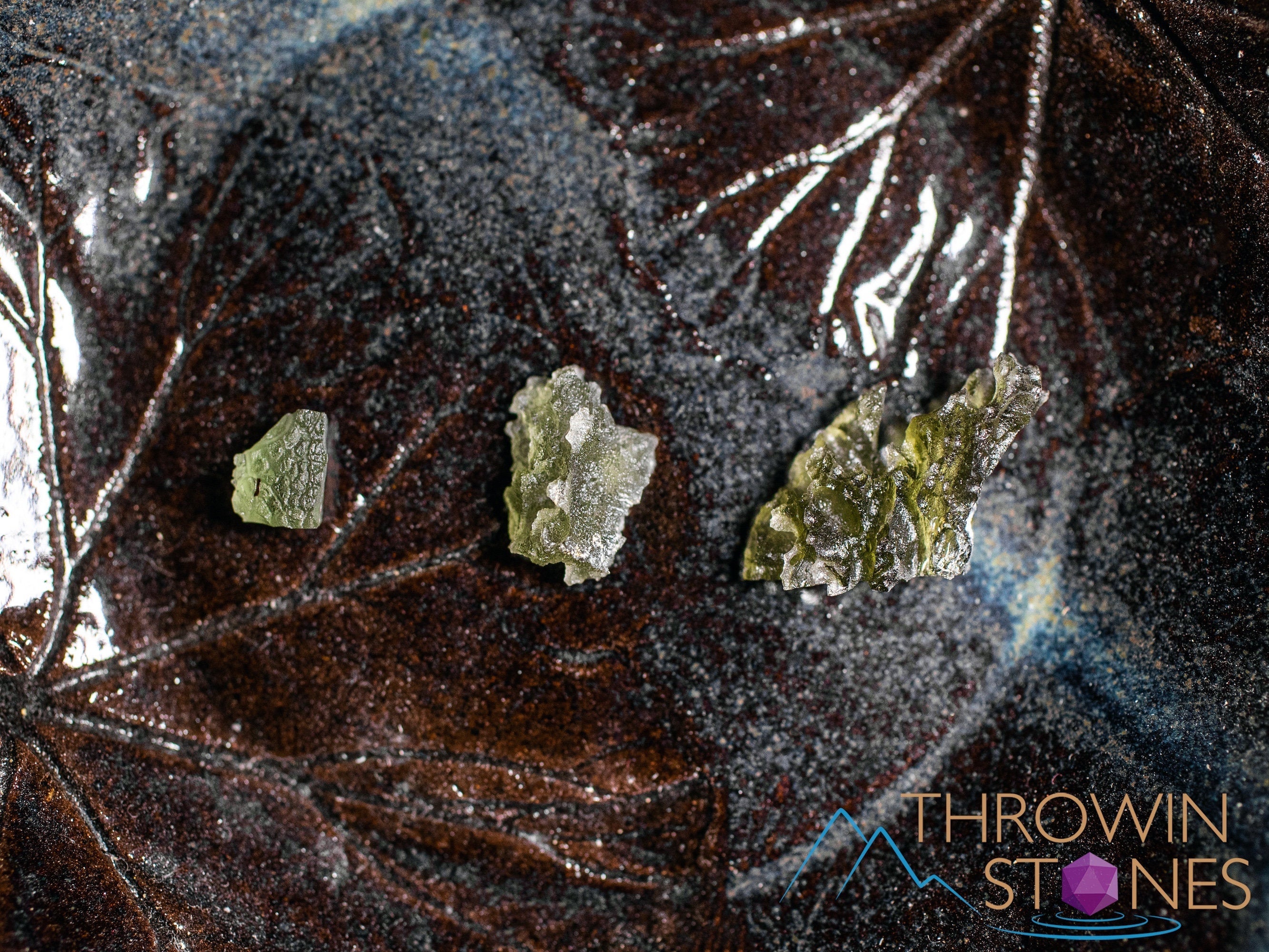 Genuine Raw Moldavite Crystal Stone - Natural Mini Moldavite Gemstone (E1849) for Jewelry Making, Meditation & Energy Healing