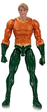DC Essentials Aquaman Action Figure - 7-Inch Collectible Figure with Trident & Detailed Sculpt - Perfect for Display, Gifts, and DC Comics Fans