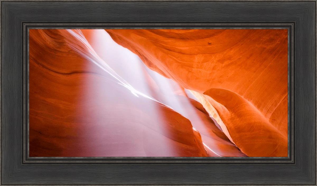 Stunning Antelope Canyon Light Shafts Wall Art - Natural Sunbeam Photography Print for Home & Office Decor - Perfect for Living Rooms, Bedrooms & Workspaces