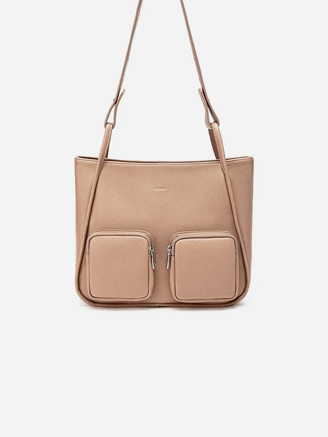Cathy Vegan Leather Tote Bag for Women - Stylish Latte Pebbled Texture Handbag | Perfect for Work, Travel & Everyday Use