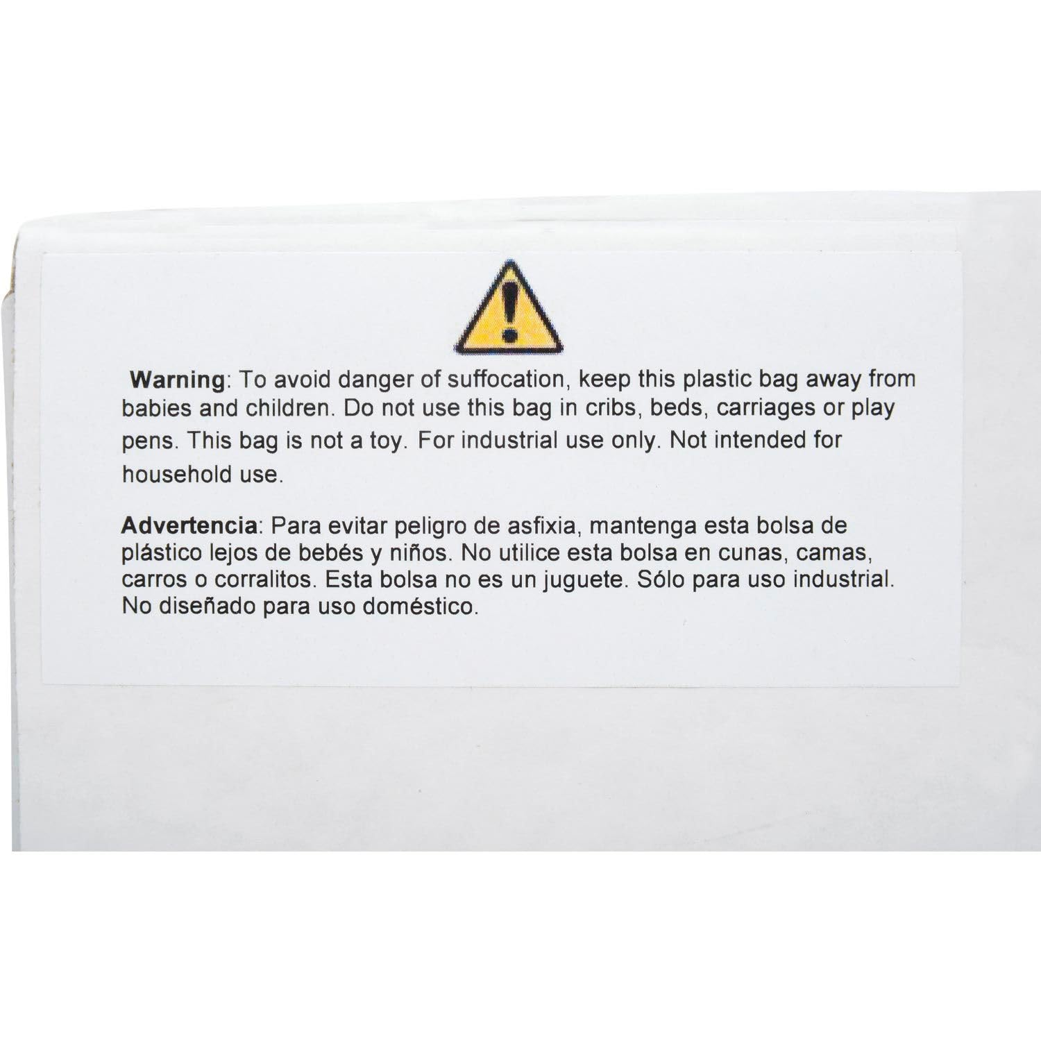 45-55 Gallon Medium Duty Clear Trash Bags - 0.8 Mil Thick, 200 Count Bulk Pack - Heavy Duty Garbage Bags for Home, Office, Kitchen & Commercial Use