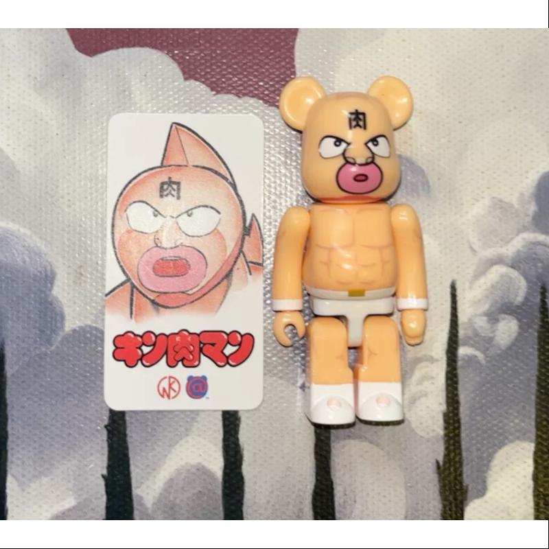 Bearbrick Series 29 HERO Kinnikuman 100% Collectible Figure - Limited Edition Anime Vinyl Art Toy for Display & Gifts | Perfect for Anime Fans, Collectors & Home Decor