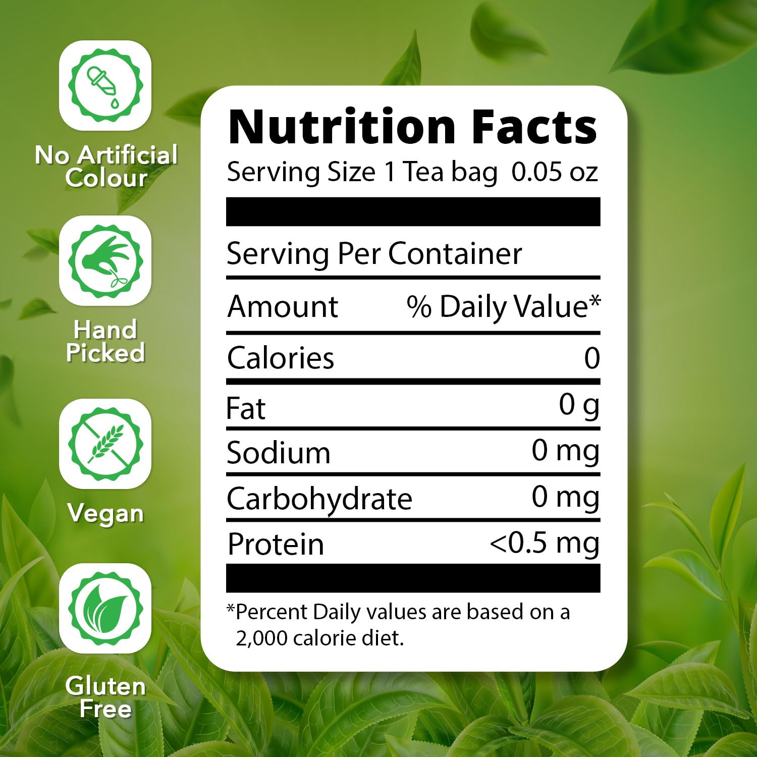 Premium Eastern Vital Natural Green Tea - 30 Tea Bags for Weight Loss & Detox | Organic Antioxidant Rich Tea for Daily Wellness & Relaxation