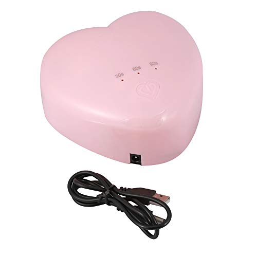 A K Homes - 18W UV LED Nail Dryer Machine for Gel Polish, UV Gel Nail Art Extensions - Fast Drying, Portable & Safe (Pink) | Perfect for Home Manicures, Nail Salons & DIY Nail Art