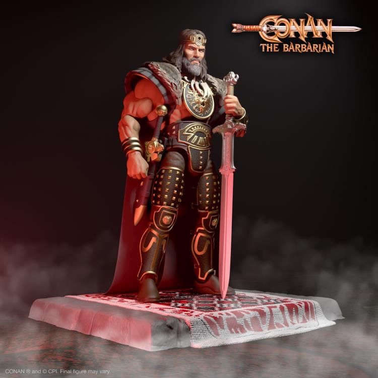 King Conan ULTIMATES! Action Figure - Premium Collectible for Fans of Conan the Barbarian | Perfect for Display, Gifts, and Fantasy Collections