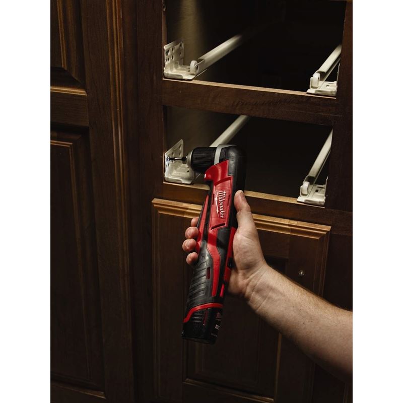 M12 12V Lithium-Ion Cordless Right Angle Drill Driver - 3/8
