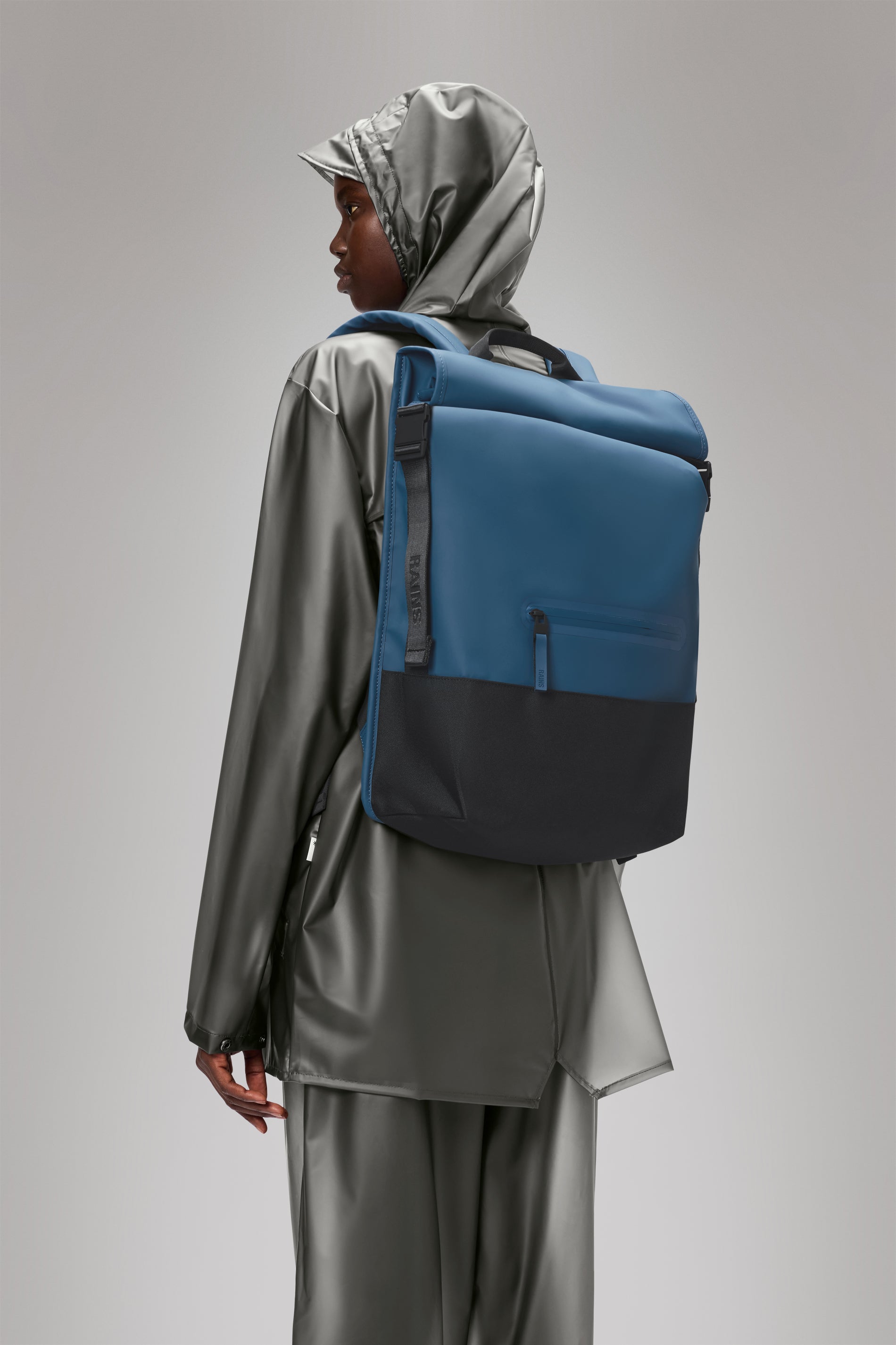 Trail Rolltop Backpack - Waterproof Hiking Backpack for Men & Women - Durable Outdoor Travel Backpack for Camping, Cycling, and Daily Commute