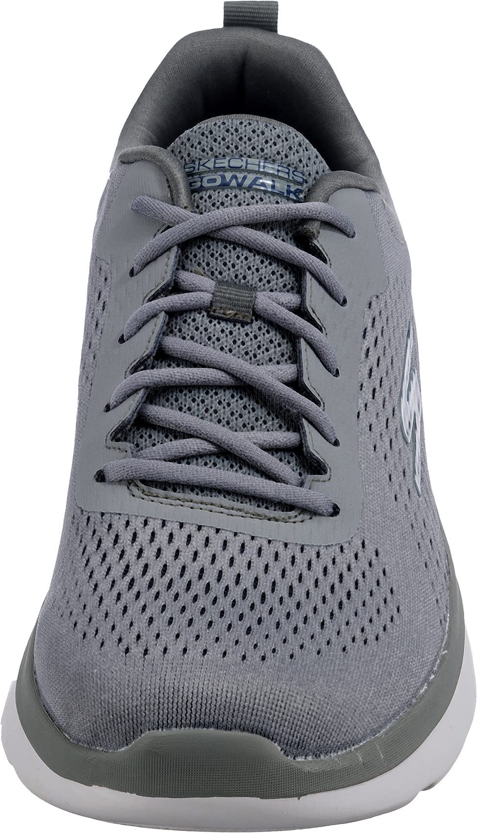 Skechers Men's Go Walk Air 2.0 Lightweight Walking Shoes - Comfortable Slip-On Sneakers for Men - Grey (Size 7.5 M) - Ideal for Walking, Travel & Everyday Wear