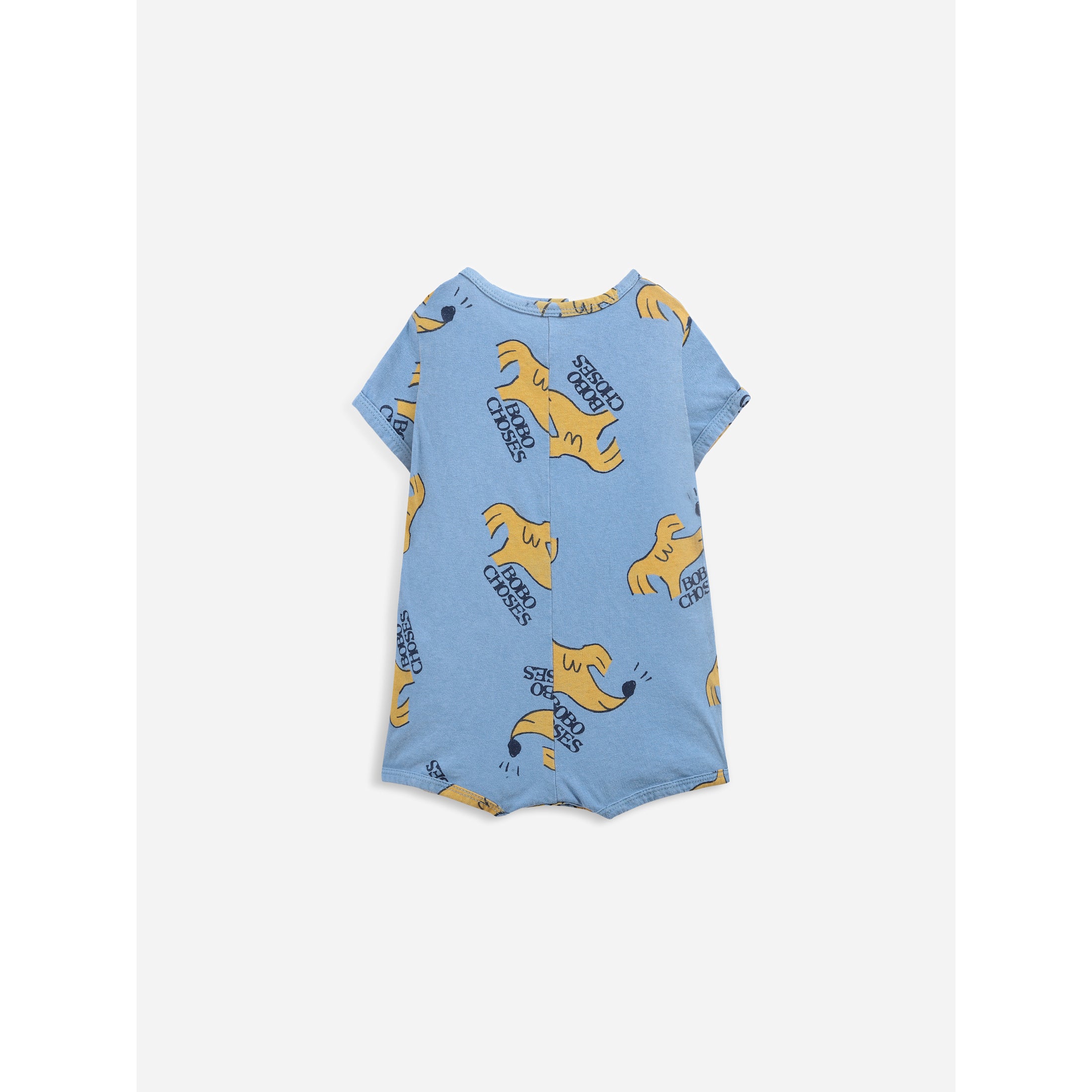 Bobo Choses Sniffy Dog Print Baby Jumpsuit - Soft Cotton Romper for Boys & Girls - Perfect for Playdates, Daycare & Family Outings