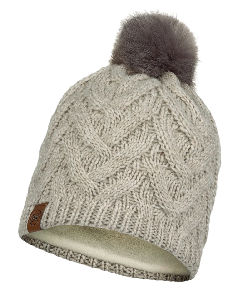 Buff Caryn Knitted Fleece Beanie Hat for Women - Winter Warm Soft Stretchable Skull Cap for Outdoor Activities, Hiking, and Snow Sports