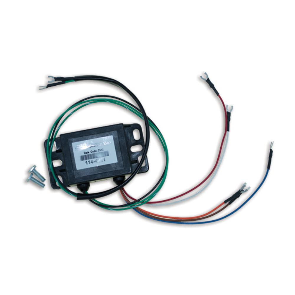 CDI Electronics 114-4911 Mercury Mariner Switch Box 2 - Ignition Control Module Replacement for Outboard Motors - Perfect for Marine Boating & Fishing Scenes