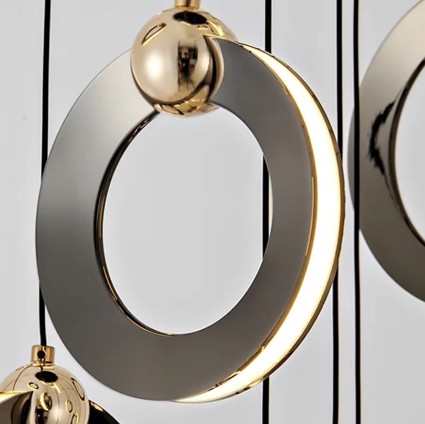 Extra Large Chandeliers for High Ceilings - Elegant Crystal Ceiling Lights for Grand Entryways, Dining Rooms & Luxury Living Spaces