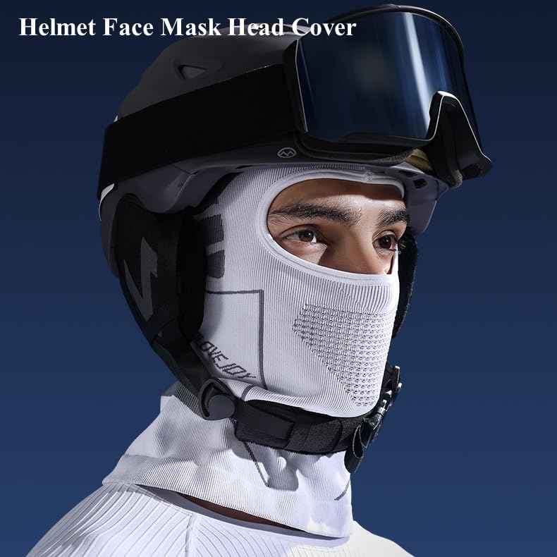Winter Ski Mask for Men & Women - Helmet Friendly Motorcycle Balaclava, Cold Weather Full Face Cover for Skiing, Snowboarding & Outdoor Activities