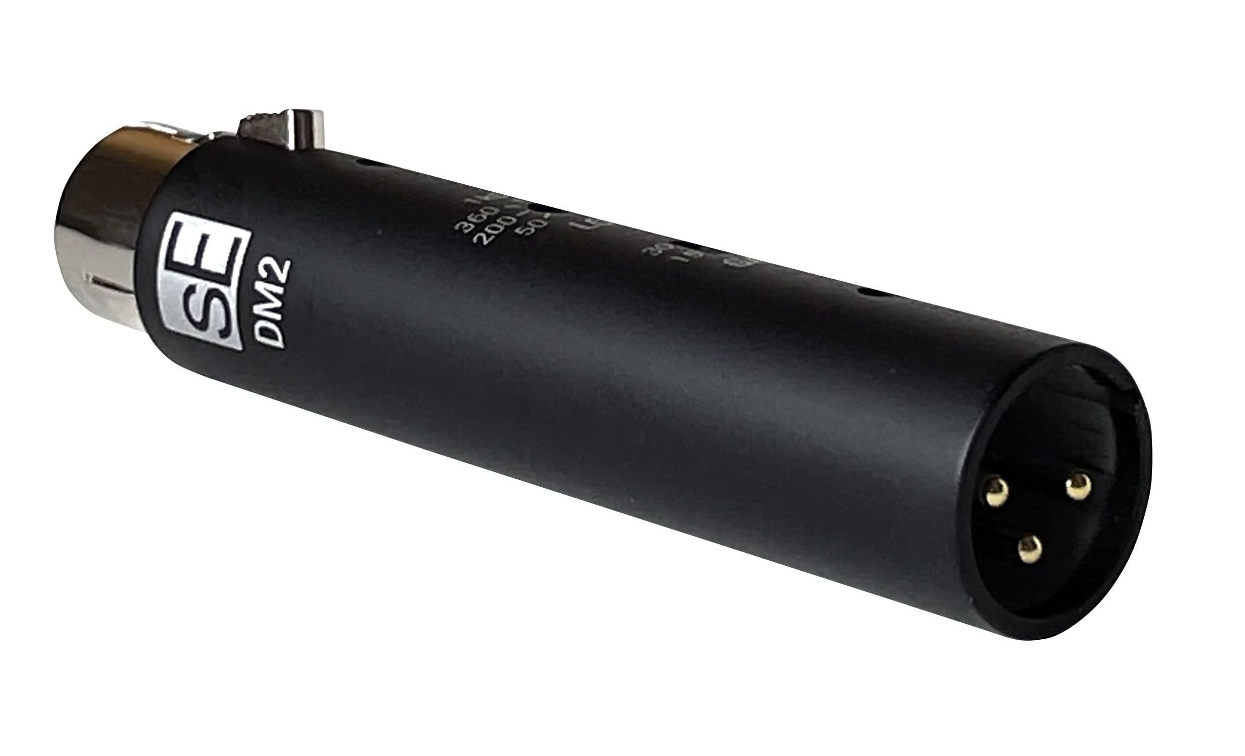 sE Electronics DM2-BLK-MIC-PRE-U Professional Microphone Preamp - High-Quality Audio Interface for Studio Recording, Podcasting & Live Streaming (Black)