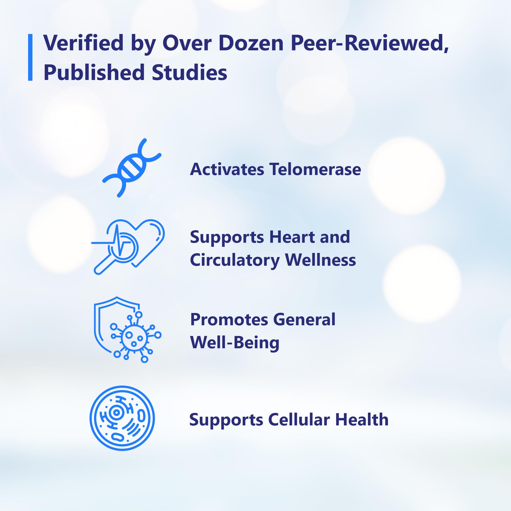 TA-65 Telomerase Activation Supplement - 100 Units, 30 Capsules for Anti-Aging & Cellular Health | Supports Longevity & Vitality | Perfect for Adults Seeking Youthful Energy & Wellness