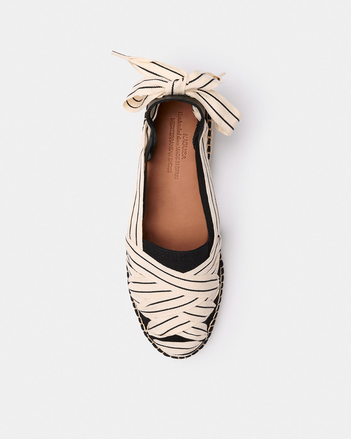 Naguisa Sukha Crudo Black Espadrille Flats - Women's Comfortable Summer Shoes for Beach, Vacation & Casual Outfits