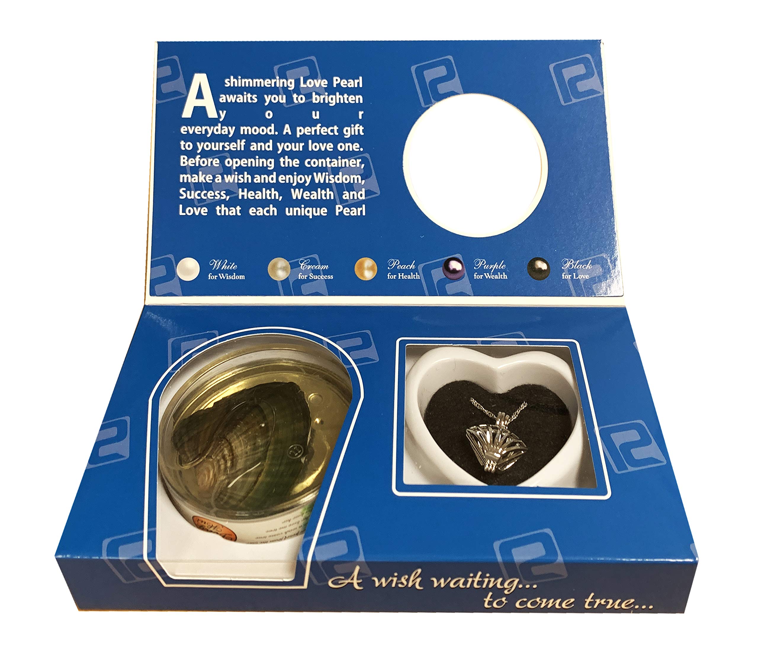 Love Pearl Creations Animal Wish Kit with Seashell Pendant Necklace - Perfect Gift for Beach Lovers & Jewelry Enthusiasts