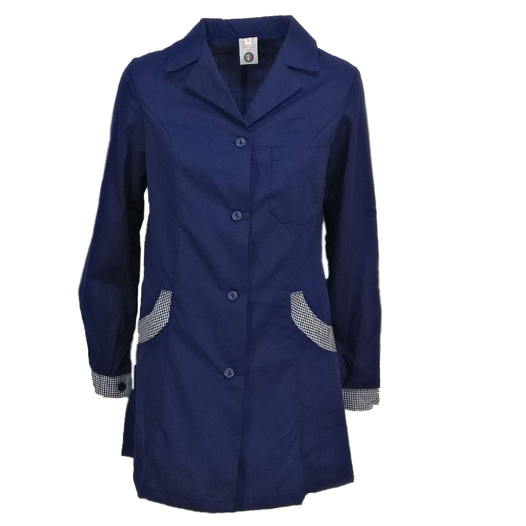 Professional Barber & Beauty Salon Uniform - XL Purple Massage & Esthetic Center Lounge Coat for Hairdressers & Cosmetologists | Ideal for Salons, Spas & Beauty Clinics
