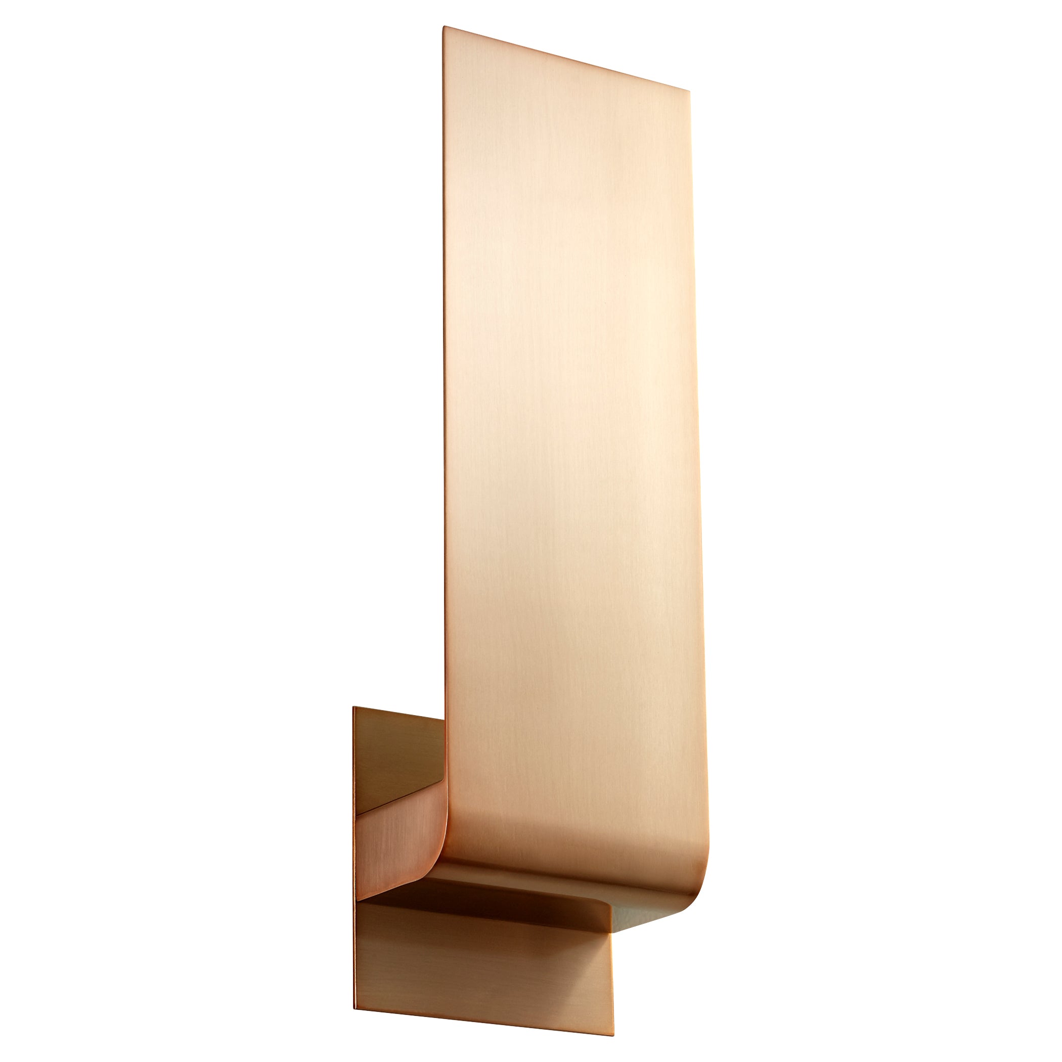 Oxygen Halo 3 515 25 Sconces in Satin Copper Finish - Modern Wall Lighting for Bedroom, Living Room & Hallway