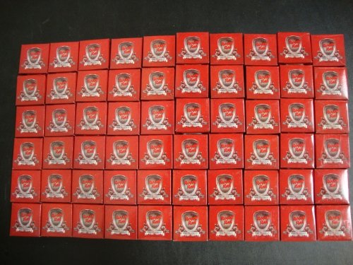 60 Pack Royal Red Barber Blades - Premium Stainless Steel Razor Blades for Professional Haircuts, Shaving & Grooming - Perfect for Barbershops, Salons & Home Use