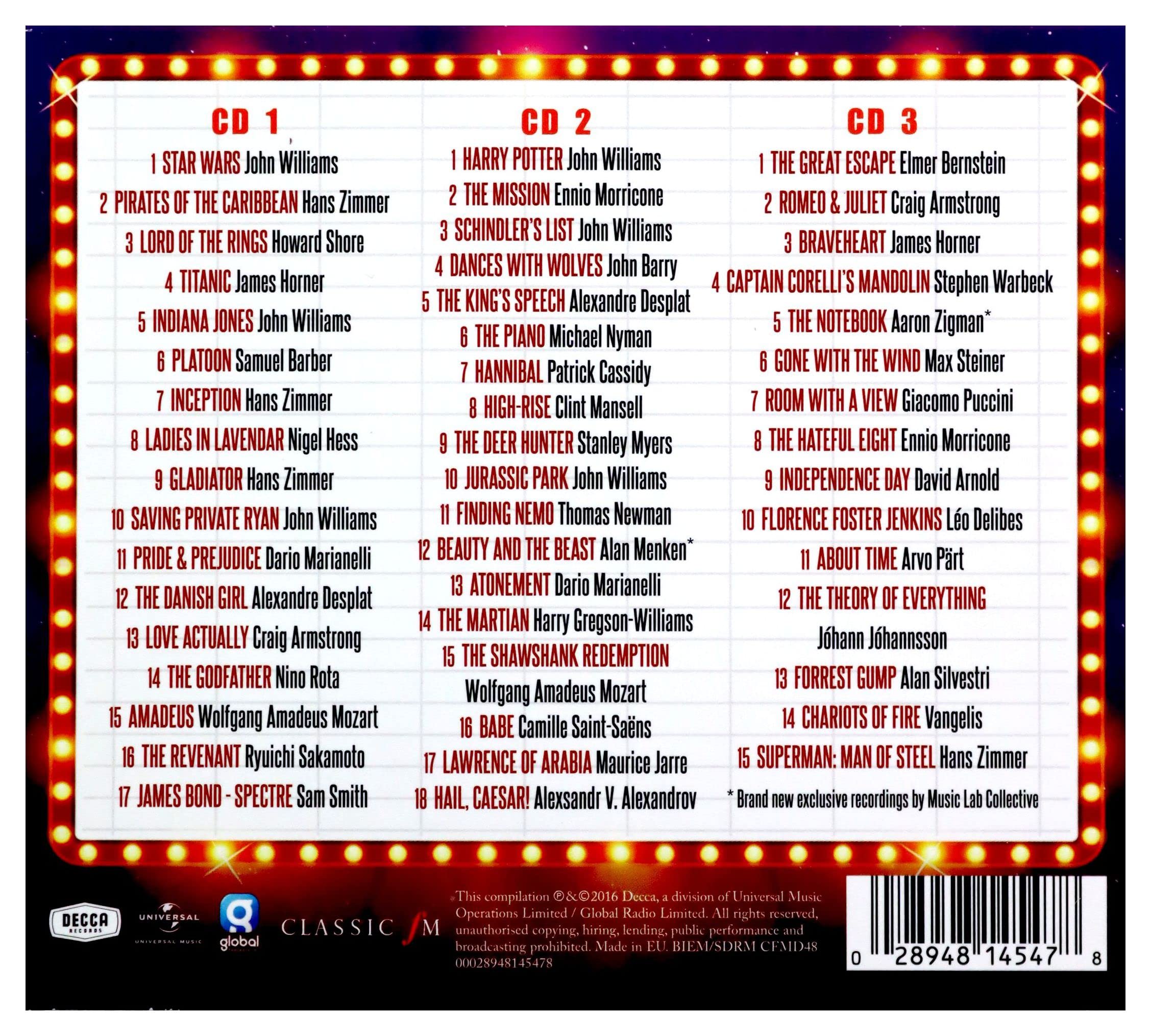 Classic FM: Night At The Movies - Various Artists | Movie Soundtracks & Film Scores Collection | Perfect for Relaxation, Study & Dinner Parties