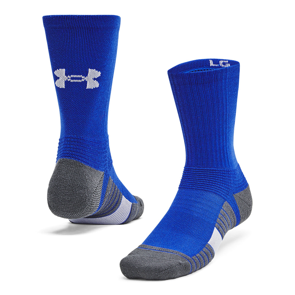 Men's & Women's Under Armour Team Crew Socks - Moisture-Wicking Athletic Socks for Running, Basketball & Workouts