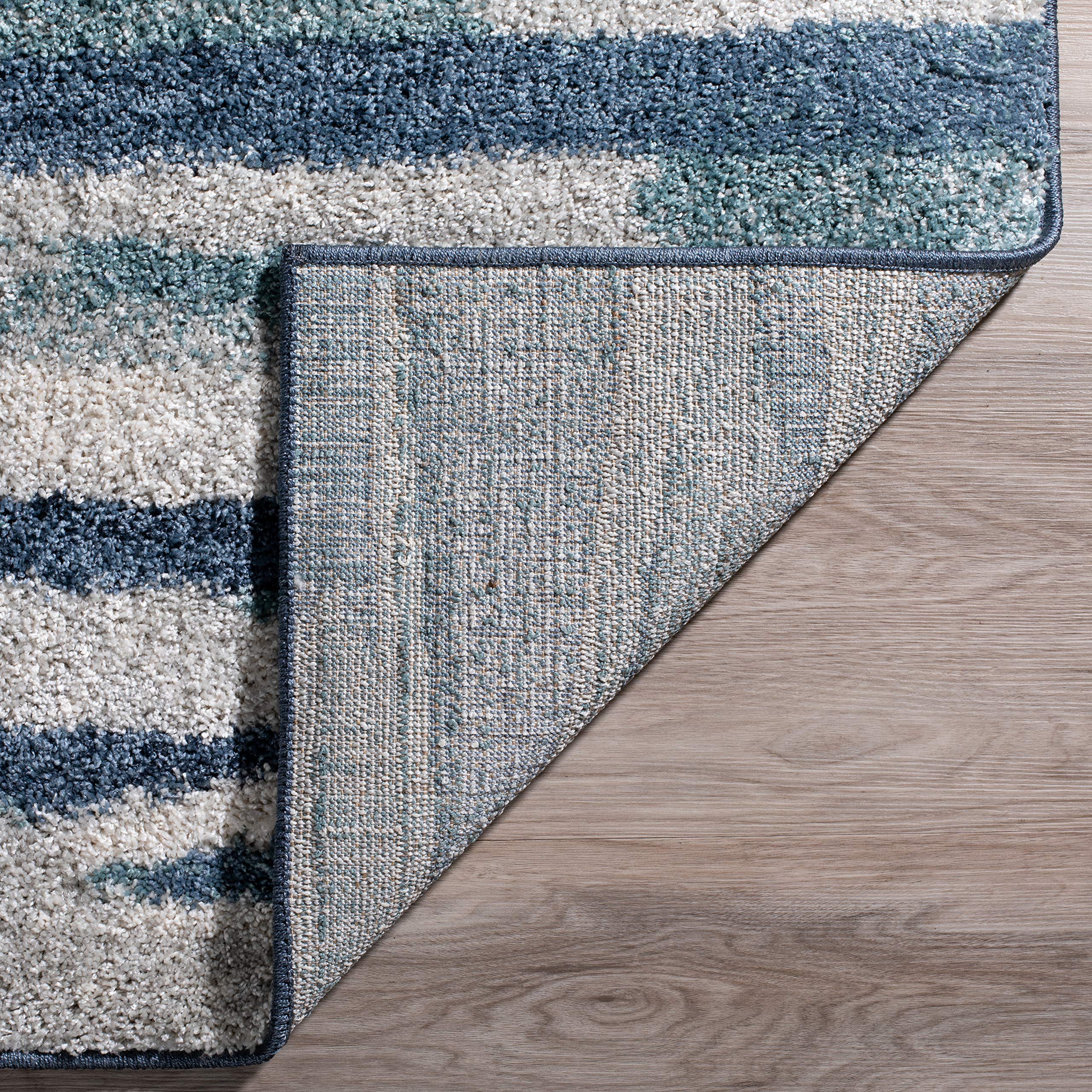 Addison Rugs Reston Area Rug 8'X10' Blue - Soft Modern Living Room Rug for Home Decor, Bedroom & Office